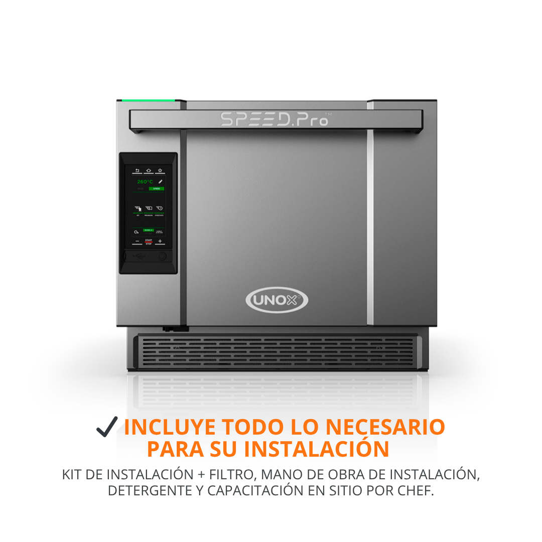 UNOX | Horno Doble función: hornea y acelera | SPEED.Pro™ | XESR-03HS-EDDS